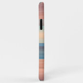 Aquamarin Türkis Blau Orangefarbene Wasserpfeifen Case-Mate iPhone Hülle (Hinten/Rechts)