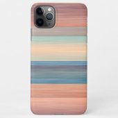 Aquamarin Türkis Blau Orangefarbene Wasserpfeifen iPhone Hülle (Rückseite)