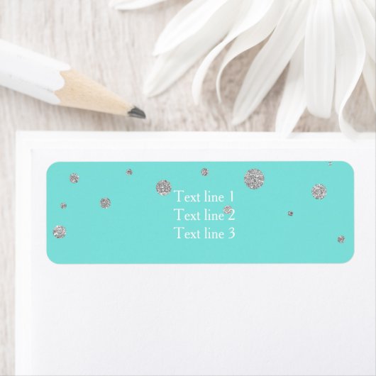 Aquamarin Türkis Blue & Bow Wedding (Insitu)