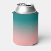 Aquamarin und rosa dosenkühler (Kanne Rückseite)