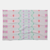 Aquamarin und rosa geschirrtuch (Horizontal)