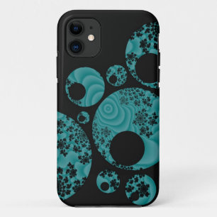 Aquamarin und schwarz Case-Mate iPhone hülle