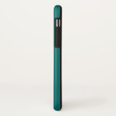 Aquamarin Waves iPhone Case (Hinten/Links)