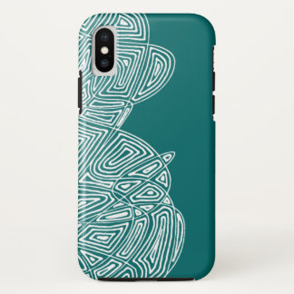 Aquamarin Waves iPhone Case