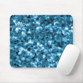 Aquamarine Abstrakte Blase-Maus-Pad Mousepad (Mit Mouse)