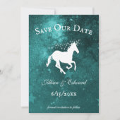 Aquamarine Ankündigung Datum freihalten (Vorderseite)