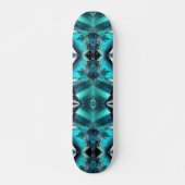 Aquamarine Aquamariner Edelstein Magie Skateboard (Vorne)