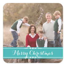 Aquamarine Aufkleber für das Foto