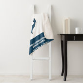 Aquamarine benutzerdefinierte sherpadecke (Beispiel)