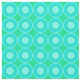 Aquamarine, bitesize Donuts, die mit Minzgrün gefü Stoff