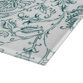 Aquamarine Bläschenplatine Schneidebrett (Ecke)