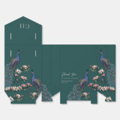 Aquamarine blaue Flora und Blume in Magnolien Geschenkschachtel (Ungefaltet)