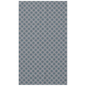 Aquamarine Blauer Diamantschuh Tischdecke (Vorderseite)