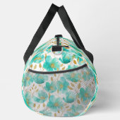Aquamarine Blossom Travel Duffel Bag Duffle Bag (Rechts)