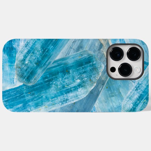 Aquamarine Blue Beryl Crystal Gemstone Case Mate i (Rückseite (Horizontal))