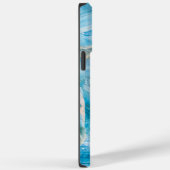 Aquamarine Blue Beryl Crystal Gemstone Case Mate i (Rückseite / Rechts)