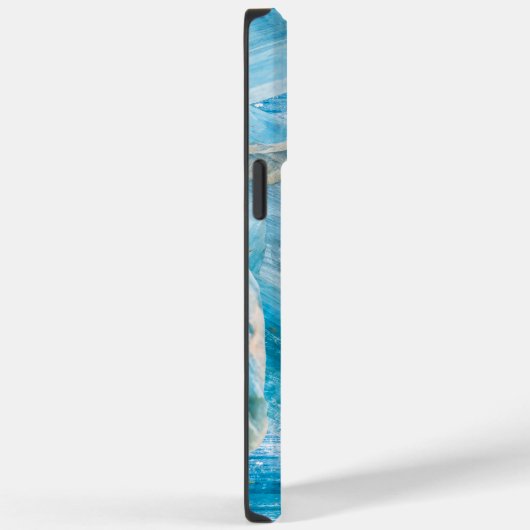 Aquamarine Blue Beryl Crystal Gemstone Case Mate i (Rückseite / Rechts)