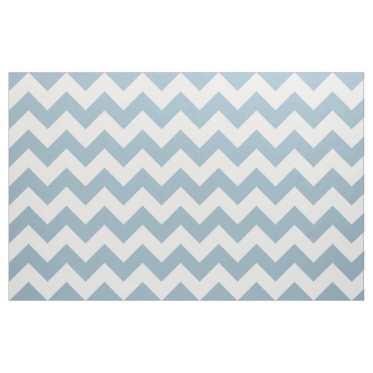 Aquamarine Blue Zickzack Zigzag Fabrik Stoff (Yard (91,4 cm))