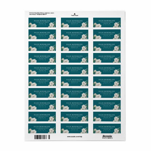 Aquamarine Blüten (Vorne)