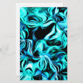 Aquamarine Briefpapier (Vorne/Hinten)