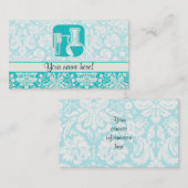 Aquamarine Chemie Visitenkarte (Vorne/Hinten)