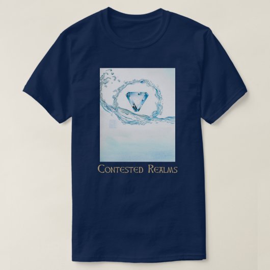 Aquamarine Core T - Shirt (Design vorne)