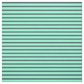 Aquamarine & Dark Slate Grau Lines Stoff (Muster)