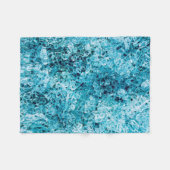 Aquamarine Darstellung Fleecedecke (Vorderseite (Horizontal))