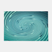 Aquamarine Dekorationsmatte Fußmatte (Vorderseite)