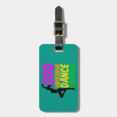 Aquamarine Depressionsstörung Gepäckanhänger (Vorderseite vertikal)