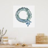 Aquamarine Destiny Poster (Küche)