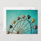 Aquamarine Dream - Carnival Photograph Postcard Postkarte (Vorne/Hinten)