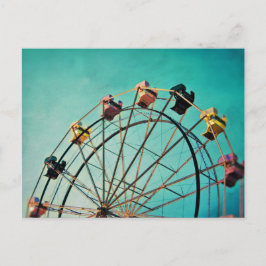 Aquamarine Dream - Carnival Photograph Postcard Postkarte