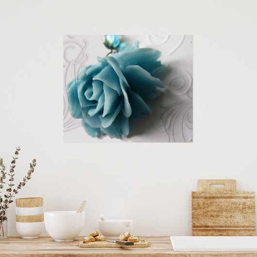 Aquamarine Dream Poster (Küche)