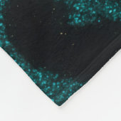 aquamarine Druckdecke Fleecedecke (Ecke)