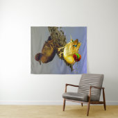 Aquamarine Duckwand Wandteppich (Beispiel (Horizontal))