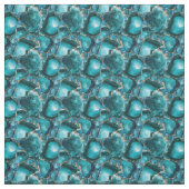 Aquamarine Edelsteine Stoff (Muster)