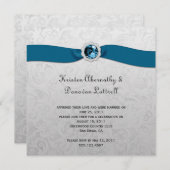 Aquamarine Einladung (Vorne/Hinten)