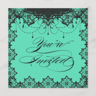 Aquamarine Einladung zu einem romantischen Abend