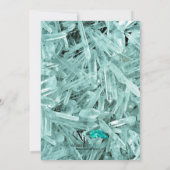 Aquamarine Einladung zum 15-jährigen Bestehen (Rückseite)