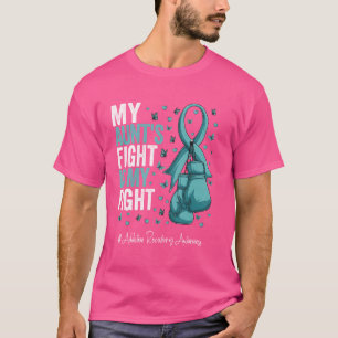 Aquamarine Erholung der Multiband-Tante Sucht T-Shirt