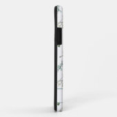 Aquamarine Eukalyptus Grünmuster Case-Mate iPhone Hülle (Hinten/Rechts)