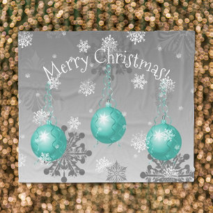 Aquamarine Extravagante Weihnachtsschmuck Fleece B