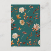 Aquamarine Falldetails Begleitkarte (Rückseite)