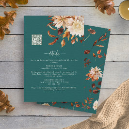 Aquamarine Falldetails Begleitkarte