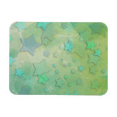Aquamarine Fantasy Stars Magnet (Horizontal)