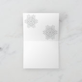 Aquamarine Feiertagskarte (Innenseite)