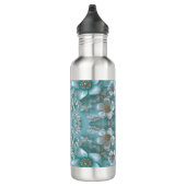Aquamarine Flora Flasche Edelstahlflasche (Rechts)
