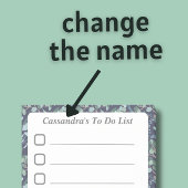 Aquamarine Foliage-Klebestücke in blau Post-it Klebezettel