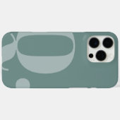 Aquamarine Form Case-Mate iPhone Hülle (Rückseite (Horizontal))